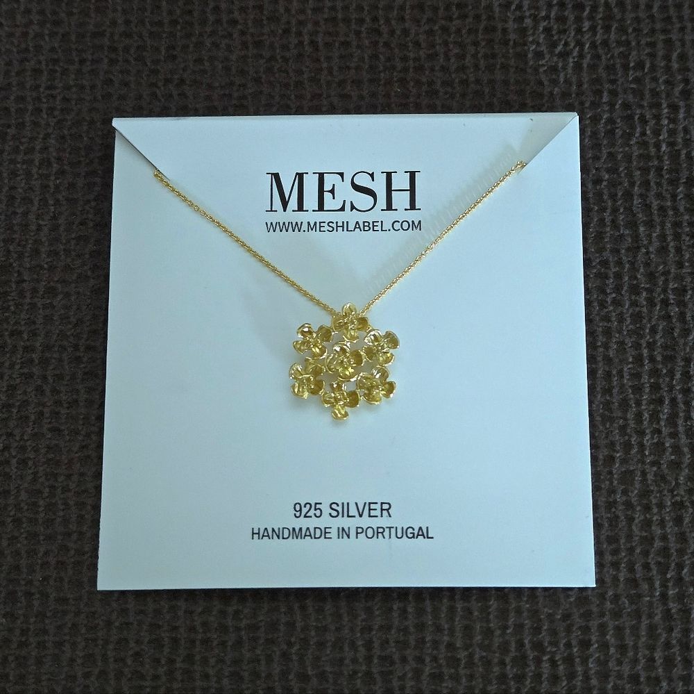 MESH "Lil Garden"💐 Pendant Necklace - NIB - Picture 13 of 16